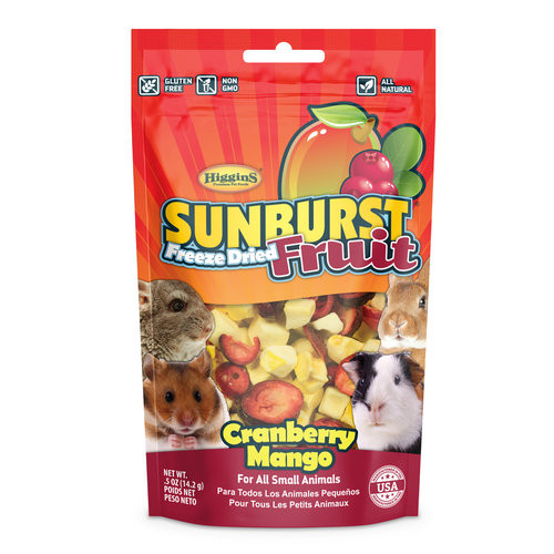 SUNBURST FREEZE DRIED FRUIT CRANBERRY MANGO