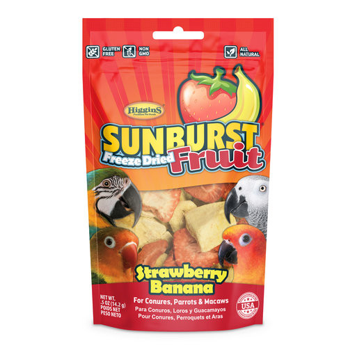 SUNBURST FREEZE DRIED FRUIT  STRAWBERRY BANANA
