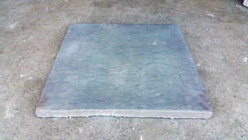 24x24x 1 3/4 us as a paver or column cap. Also available as smooth.

Color shown slate. We can make in any color you wish.