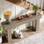 Modern Farmhouse 63-inch Entryway Console Sofa Table in Grey Wood Finish Q280-GSTFHET15958473