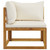 Garden Bench Cream white A949-3068852