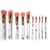 La Canica 10 In 1 Makeup Brush Set With Travel Friendly Container F369-4442730168406
