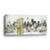 Nyc Golden Bridge Skyline Unframed Print Wall Art N270-399023