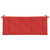 Garden Bench Cushion Set of 2 Red Oxford fabric (100% polyester) A949-315010
