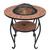 Mosaic Fire Pit Table Terracotta 26.8" Ceramic A949-46723
