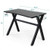 Ergonomic Gaming Desk with Mousepad and Cup Headphone Holder B593-HW66316
