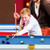 47 Inch Folding Billiard Table with Cues and Brush Chalk -Green B593-SP36565color