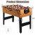 48 Inch 3-In-1 Multi Combo Game Table with Soccer for Game Rooms B593-SP37328