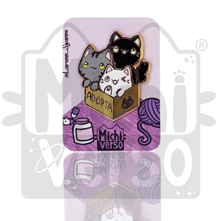 Pin Enamel Adopta