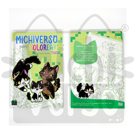 Michiverso Libro para Colorear Vol. 2