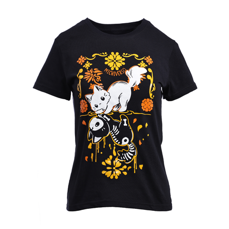 Playera Dama Cempasuchil