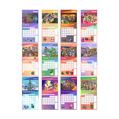 Michi-Calendario 2026