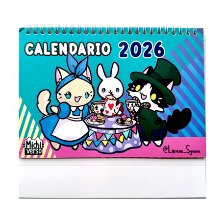 Michi-Calendario de Escritorio 2026