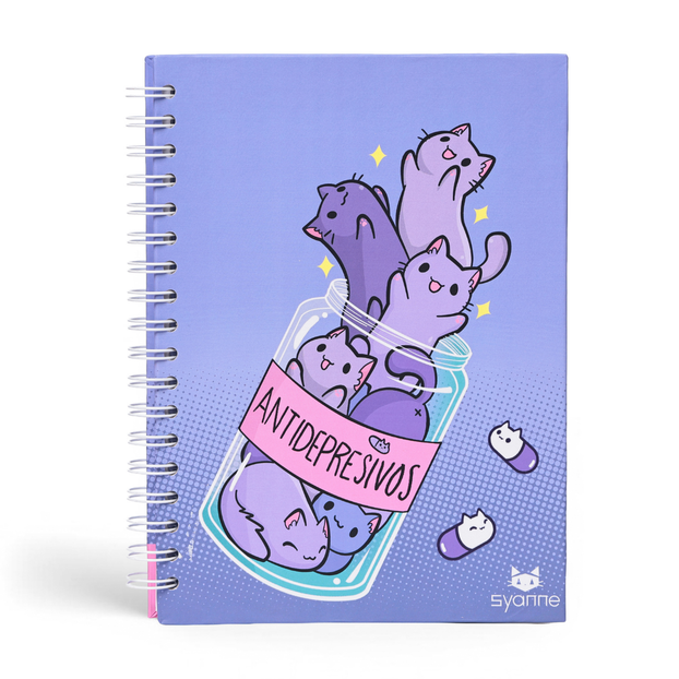 Libreta Antidepresivos Hoja Blanca