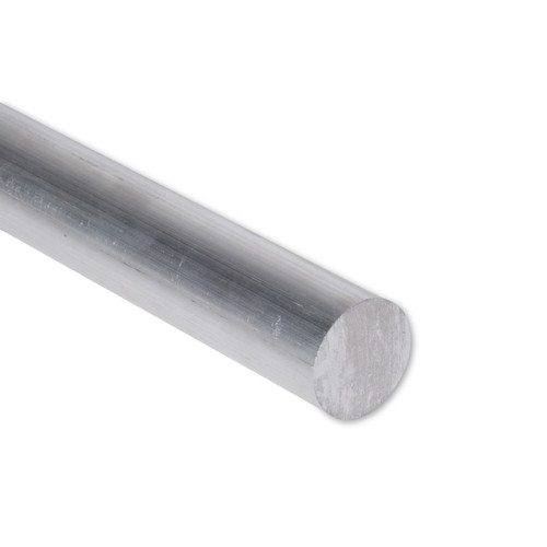 Aluminum Round Rod, 1-1/4" Diameter, 6061 General-Purpose, T6511, 1.25RD6061T6511