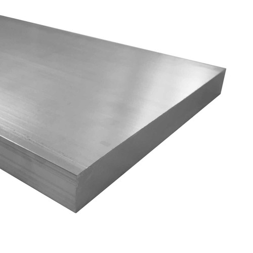 Aluminum Flat Bar, 3/4" x 8", 6061 General-Purpose Plate, T6511 Mill Stock, 10 Lengths Available