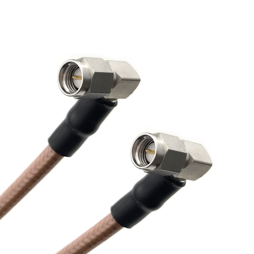 SMA Male R/A Coaxial RF Connector Components | Remington Industries