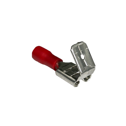 Piggyback Quick Connect Terminals, PVC Insulated, 10-22 AWG Gauge Wire, Tin-Plated Brass