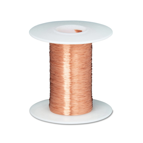 Bare Copper Wire, Buss Wire, 34 AWG, Natural - 7 Spool Sizes