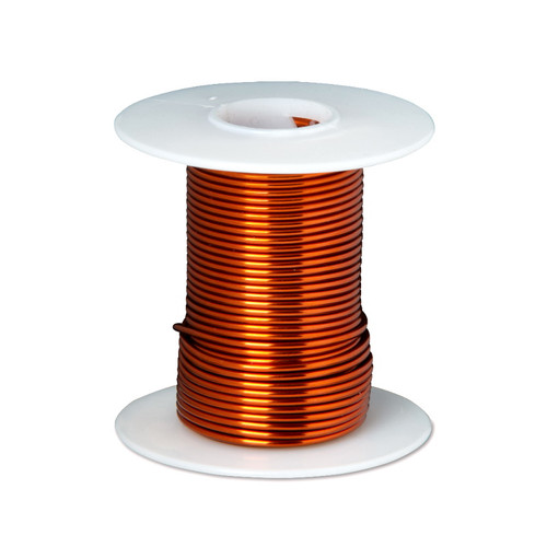 Magnet Wire, Enameled Copper Wire, 18 AWG, 0.0428" Diameter, 200°C, Natural