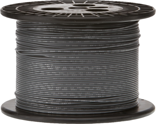 A spool of red wire.