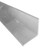 Aluminum Angle, 2" x 2" x 1/8" Thick, 6061 General Purpose, T6511 Mill Stock, 10 Lengths Available