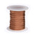 Bare Copper Wire, Buss Wire, 22 AWG, Natural - 7 Spool Sizes