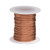 Bare Copper Wire, Buss Wire, 26 AWG, Natural - 7 Spool Sizes