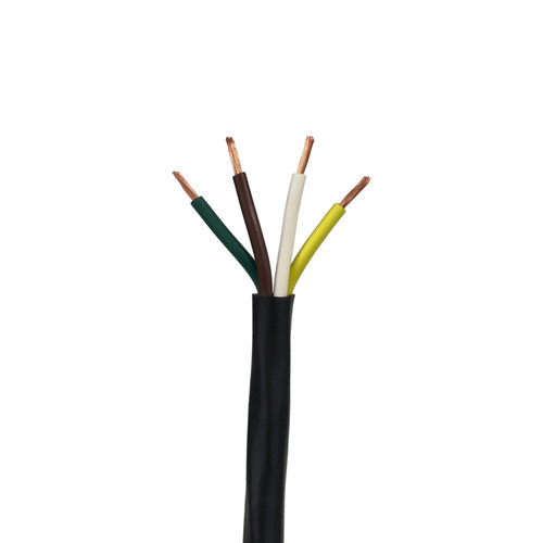 4 Conductor Trailer Cable, 16 AWG GPT, Color Coded PVC Wires with Outer  Jacket - 16 Lengths Available