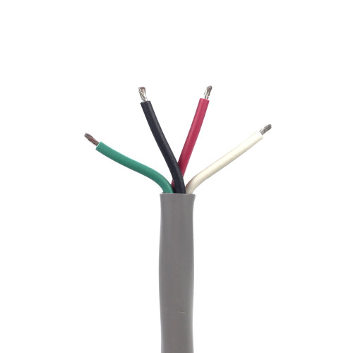 4 Conductor Trailer Cable, 16 AWG GPT, Color Coded PVC Wires with Outer  Jacket - 16 Lengths Available