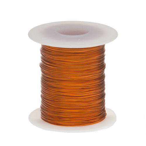 Remington Industries Magnet Wire, 200°C, 16 AWG, 10 Lbs, 1252' Length,  0.0535 Diameter, Natural 16H20010