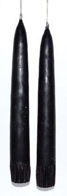 7" Black taper pair