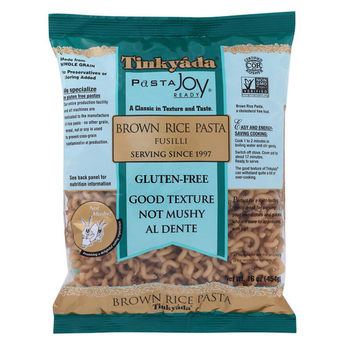 Tinkyada Fusilli Brown Rice Pasta (12x16 Oz)