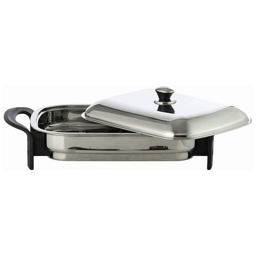 T304 Stainless Steel 16" Rectangular Electric Skillet Q147-KTES4