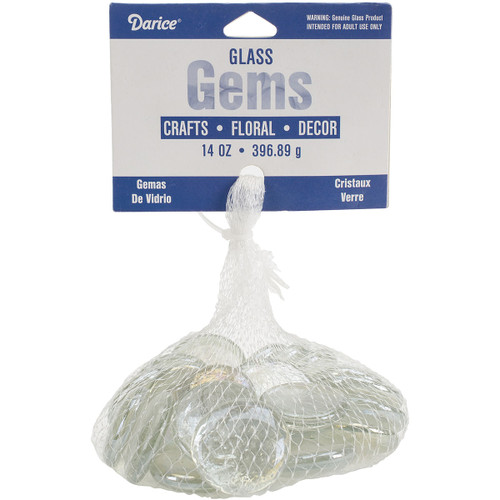 Glass Wafers in Mesh Bag Clear Luster 14 oz N274-FC015288937