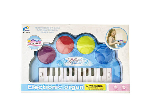 Case of 2 - Battery Operated Light-Up Keyboard (Blue) S508-GE502