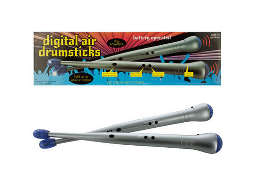 Case of 1 - Digital Air Drumsticks S508-OC872