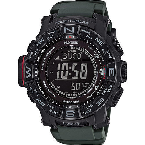 Casio Men's 'PRO TREK' Quartz Silicone Strap Casual Watch G818-PRW-3510Y-8CR