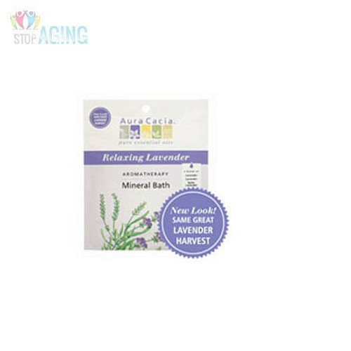 Aura Cacia Lavender Harvest Mineral Bath (6x2.5 Oz) G240-B-55330-6PK