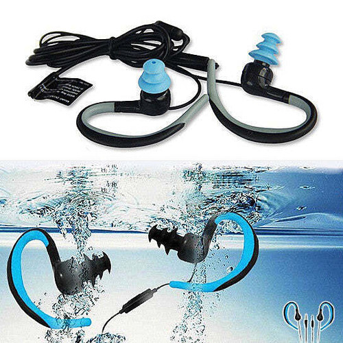 Waterproof Bluetooth Headphones with Swimmers Earplugs F369-8762009488