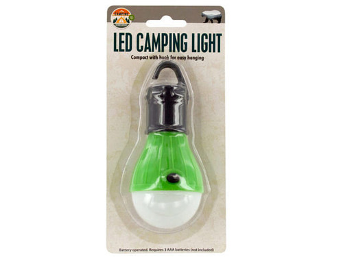 Case of 12 - LED Hanging Camping Light S508-HX203