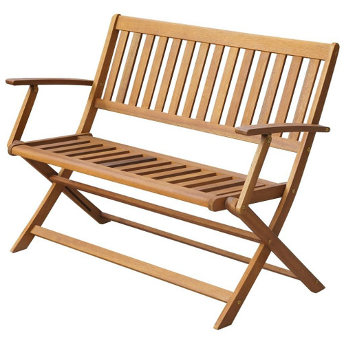 vidaXL Patio Bench 47.2" Solid Acacia Wood A949-44132