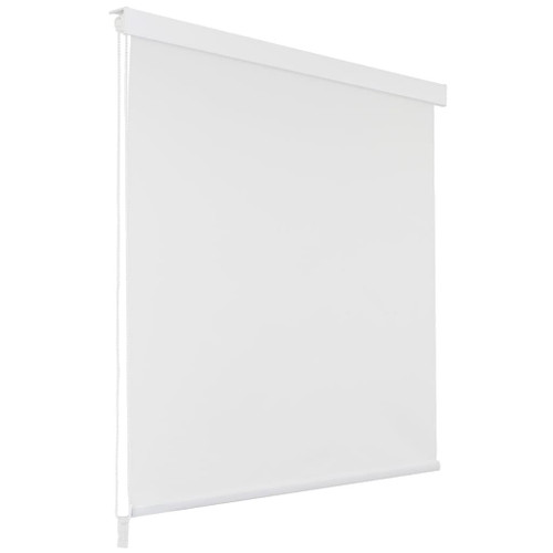 vidaXL Shower Roller Blind 31.5"x94.5" White A949-142841