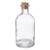 Clear Glass Small Neck Bottle with Cork, 5 inches N274-FC01750600