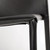 Set of Two Premium All Black Stacking Dining Chairs N270-400654