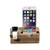 iPhone and iWatch Docking and Charging Station in Natural Wood K290-3714036933