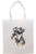 Miniature Schnauzer Canvas Tote Bag Style3 S528-Tote-MNS-ST3