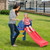2 Step Children Folding Plastic Slide  - Color: Red D681-TY570424