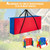 Giant Carry Storage Bag for 4 in a Row Game with Durable Zipper - Color: Red D681-BU10004
