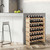 36 Bottles Stackable Wooden Wobble-Free Modular Wine Rack - Color: Natural D681-HW63195